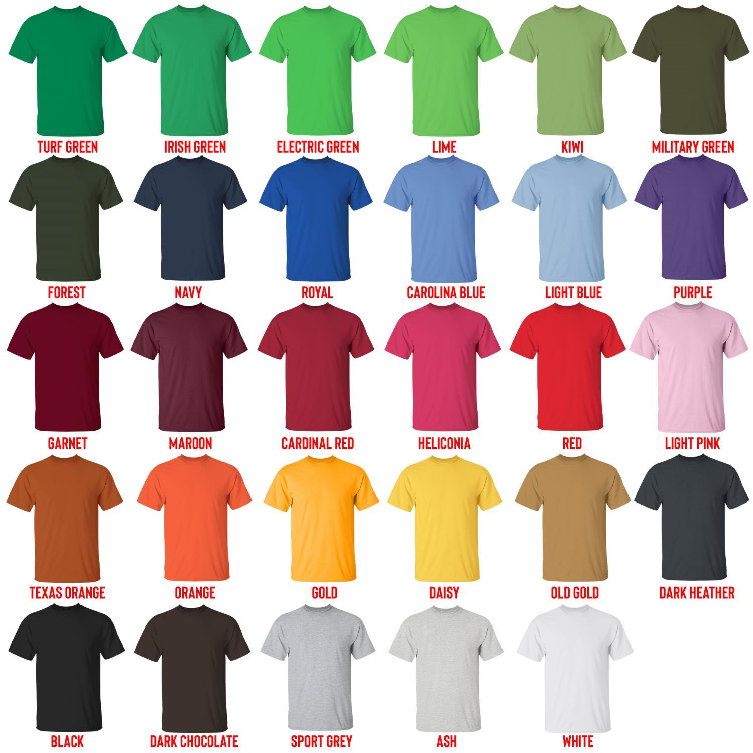 t shirt color chart - Demon Slayer EU Store