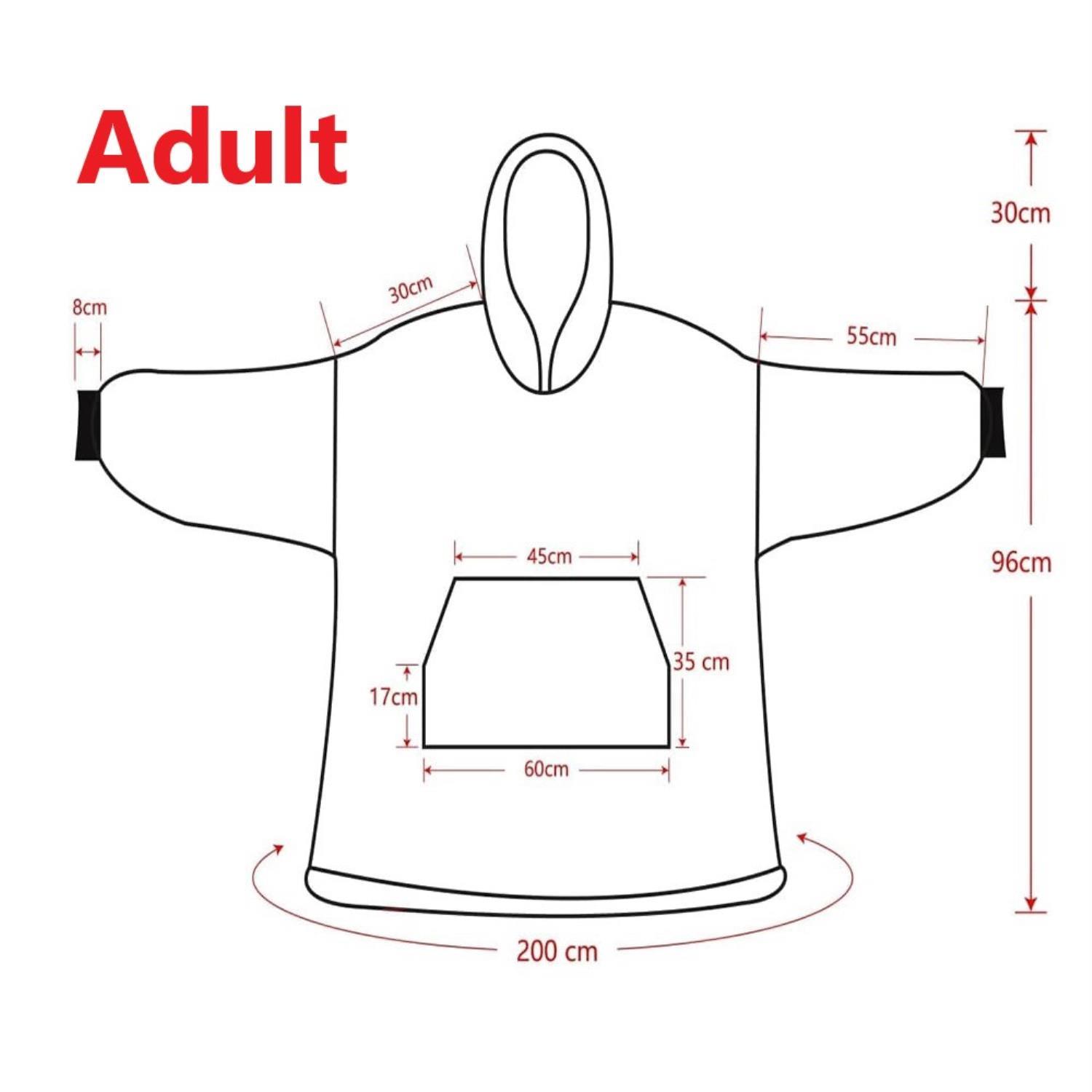 snug hoodie adult size chart - Demon Slayer EU Store
