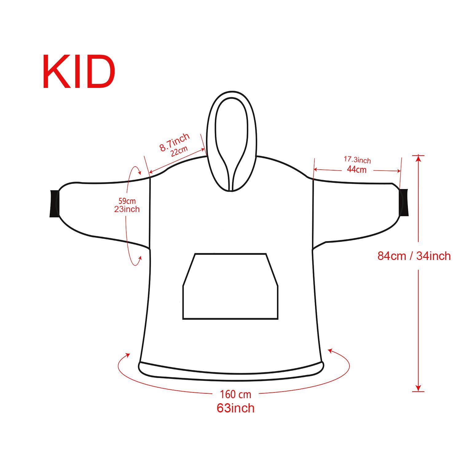 snug hoodie kid size chart - Demon Slayer EU Store