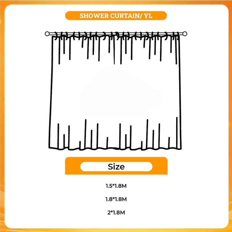 3D shower curtain - Demon Slayer EU Store