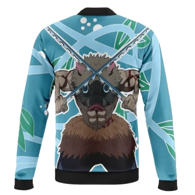 Inosuke Hashibira Demon Slayer Casual Bomber Jacket
