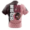 Kamado Nezuko DSF Short Sleeve Hawaiian Shirtt BACK Mockup - Demon Slayer EU Store