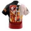 Kyojuro Rengoku DS Short Sleeve Hawaiian Shirtt BACK Mockup - Demon Slayer EU Store