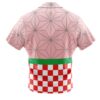 Nezuko Kamado DS Short Sleeve Hawaiian Shirt BACK Mockup - Demon Slayer EU Store