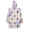 Oodie Oversized Blanket Hoodie back 32 - Demon Slayer EU Store