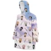 Oodie Oversized Blanket Hoodie front left 32 - Demon Slayer EU Store