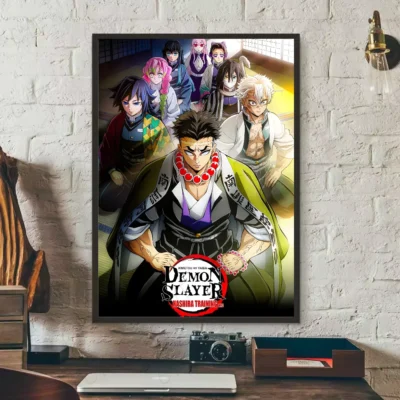 Japanese Anime Demon Slayer Wall Art