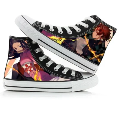 Mitsuri Love Hashira Warm High Top Canvas