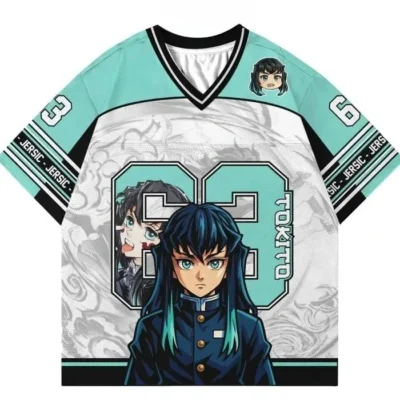 Shinobu Insect Hashira Elegant Football Jersey