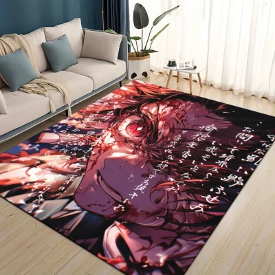 Giyu Water Hashira Calm Rug
