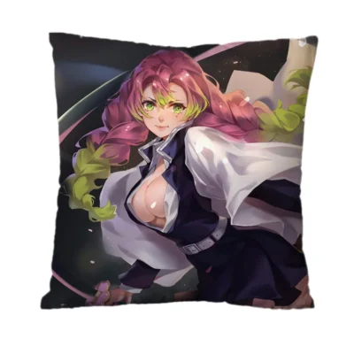Shinobu Insect Breathing Elegant Throw Pillow