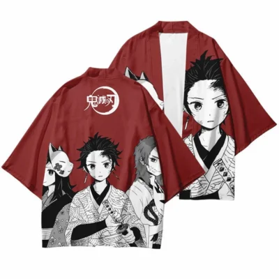 Rengoku Flame Hashira Bold Kimono