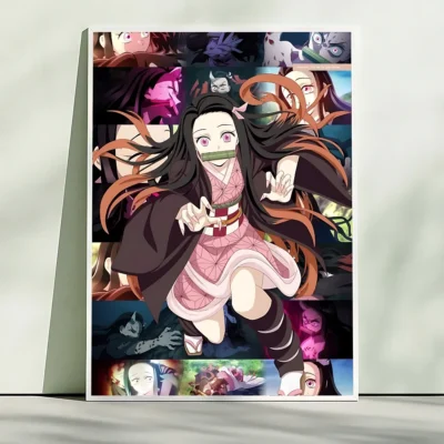 Kokushibo Moon Breath Dark Wall Art