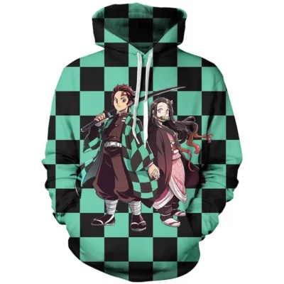 Fierce Hashira Demon Slayer 3D Hoodie