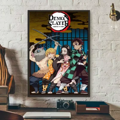 Wild Inosuke Beast Fury Wall Art
