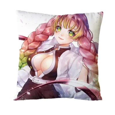 Giyu Water Hashira Serene Throw Pillow