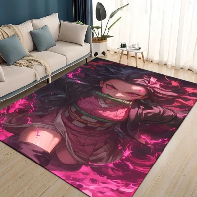 Rengoku Eternal Flame Heroic Rug