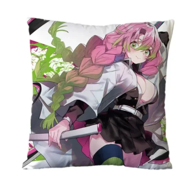 Mitsuri Love Hashira Radiant Throw Pillow