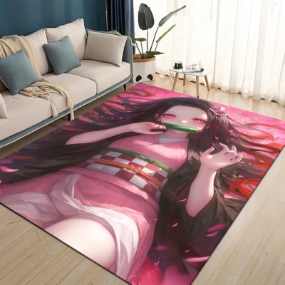 Rengoku Flame Hashira Blazing Rug