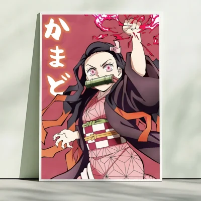 Fierce Hashira Demon Slayer Wall Art