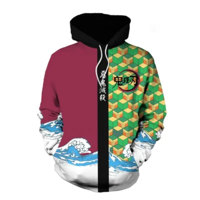 Douma Upper Moon Cold 3D Hoodie