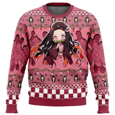 Mitsuri Love Christmas Sweet Ugly Christmas Sweater