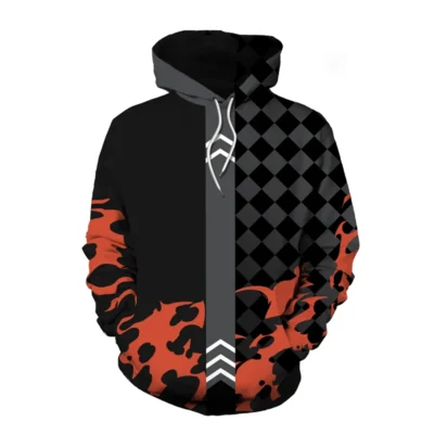 Moon Blade Kokushibo Silent 3D Hoodie