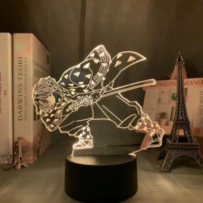 Obanai Serpent Curse Dark LED Lamp