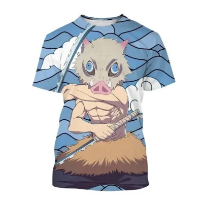 Daki Blood Demon Elegant 3D T-Shirt