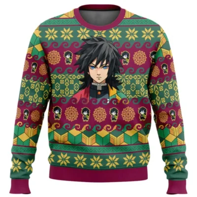 Tengen Sound Holiday Flashy Ugly Christmas Sweater