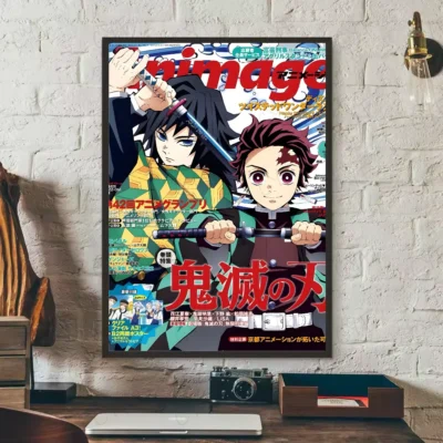 Swift Zenitsu Thunder Strike Wall Art