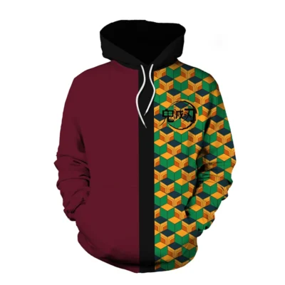 Dark Akaza Destructive Spirit 3D Hoodie