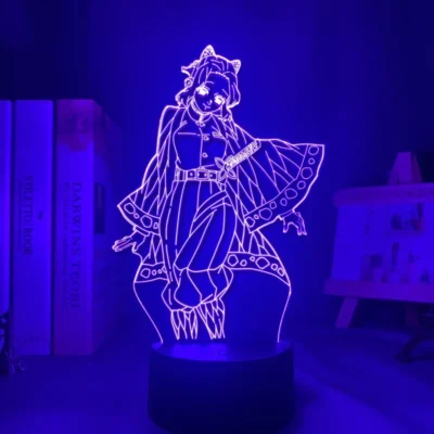 Shinobu Insect Breathing Graceful LED Lamp