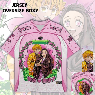Mitsuri Love Hashira Warm Football Jersey