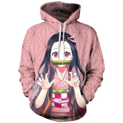 Kokushibo Silent 3D Hoodie