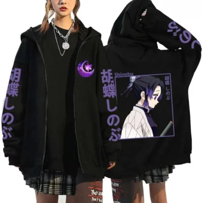 Swift Zenitsu Thunder Strike Zipper Hoodie