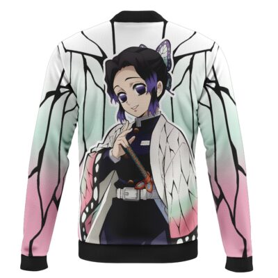 Shinobu Kocho Demon Slayer Casual Bomber Jacket