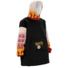 Snug Oversized Blanket Hoodie front right 27 - Demon Slayer EU Store