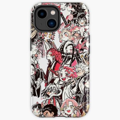Demon Slayer All Caracters Iphone Case