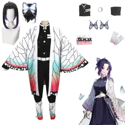 Kochou Shinobu Cosplay Costume Anime Demon Slayer