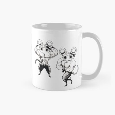 Muscle Mice Sticker Mug
