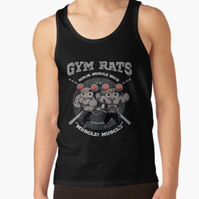Gym Rats Ninja Muscle Mice Tank Top