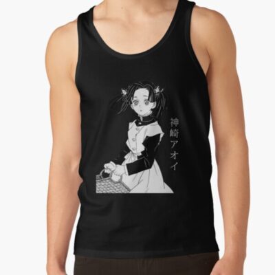 Buterfly In Head Demon Movie Slayer Kimetsu Anime Tank Top