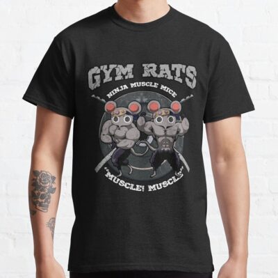 Gym Rats Ninja Muscle Mice T-Shirt
