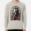 ssrcolightweight sweatshirtmensoatmeal heatherfrontsquare productx1000 bgf8f8f8 4 - Demon Slayer EU Store