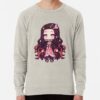 ssrcolightweight sweatshirtmensoatmeal heatherfrontsquare productx1000 bgf8f8f8 5 - Demon Slayer EU Store