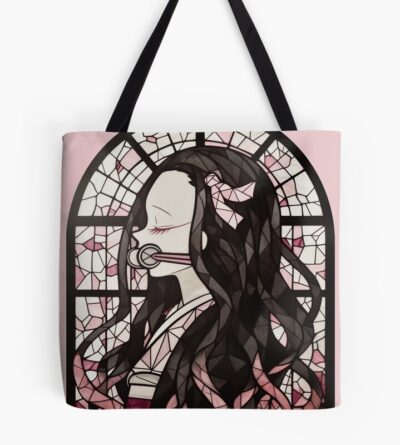 Stained Glass Blood Demon Tote Bag
