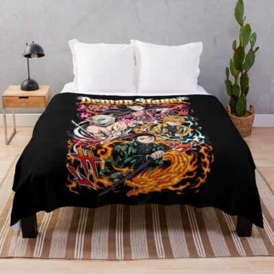 Hunting Squad Throw Blanket