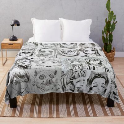 Demon Corps Throw Blanket