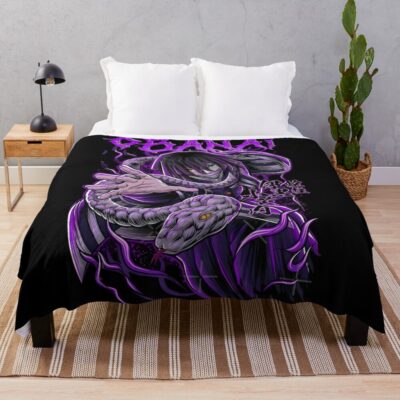 Serpent Hashira Throw Blanket